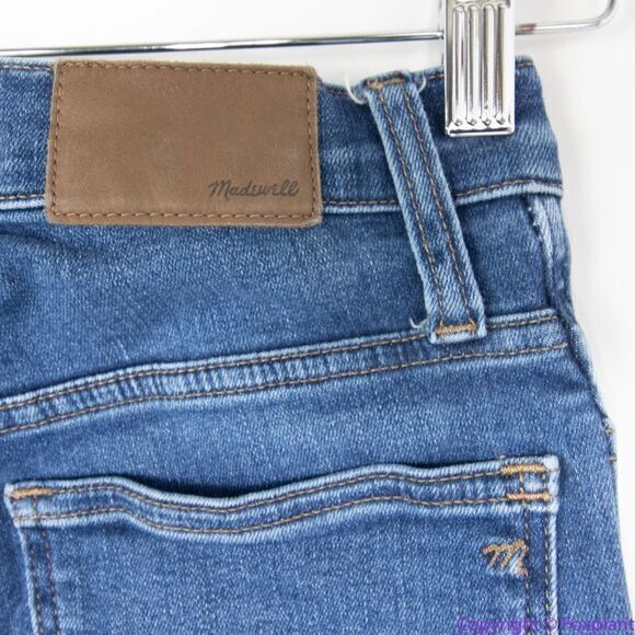 Madewell women's 10" High-Rise Skinny Jeans in Bradshaw‎ Wash, size 23 - Picture 10 of 16